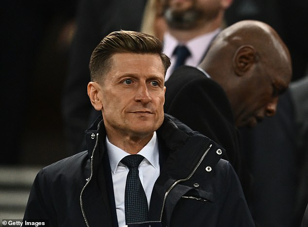 He is not yet in danger of being sacked, but concerns over results are growing and owner Steve Parish (pictured) has shown in the past he is not afraid to take action.