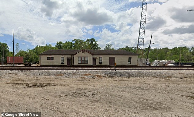 Schriever, Louisiana, in ninth place with 912 riders, one stop away from New Orleans on the Sunset Limited route