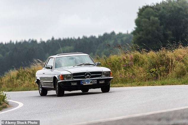 Judge Lewis Liman also ordered the former New York mayor to surrender a 1980 model SL500 Mercedes once owned by Hollywood icon Lauren Bacall. An example of the same model and year is shown