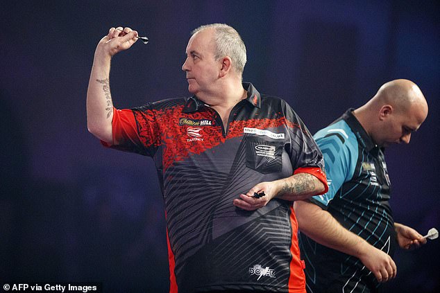 Taylor, sixteen-time world darts champion, retired from the sport professionally in 2018