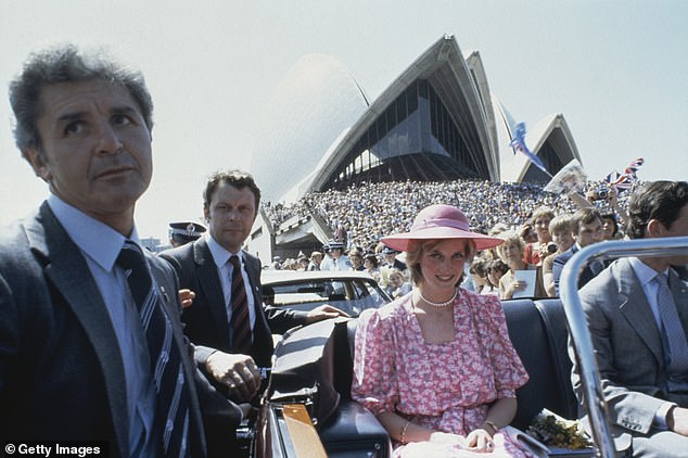 There was a furor when Diana came to Sydney in 1983