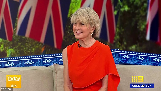 The former Foreign Secretary, 68, unveiled her latest look on the Today show on Tuesday morning, where she discussed King Charles and Queen Camilla's royal visit to Australia