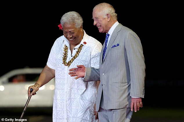 1729666686 601 King Charles and Queen Camilla touch down in Samoa Monarch