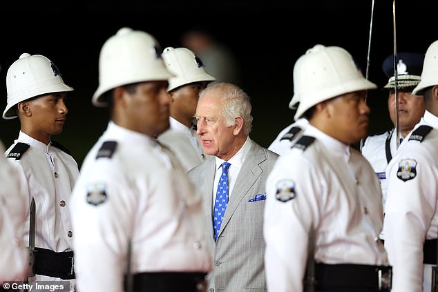 1729666692 940 King Charles and Queen Camilla touch down in Samoa Monarch