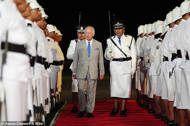 1729666706 157 King Charles and Queen Camilla touch down in Samoa Monarch