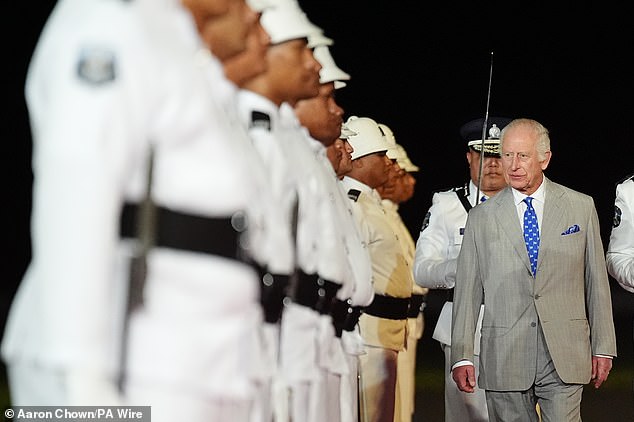 1729666733 57 King Charles and Queen Camilla touch down in Samoa Monarch