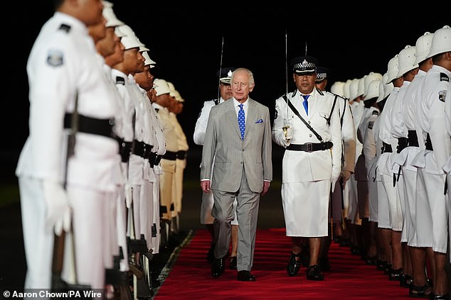 1729666746 833 King Charles and Queen Camilla touch down in Samoa Monarch