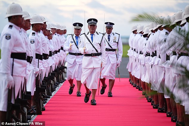 1729666790 639 King Charles and Queen Camilla touch down in Samoa Monarch