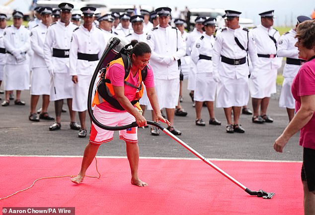 1729666796 954 King Charles and Queen Camilla touch down in Samoa Monarch