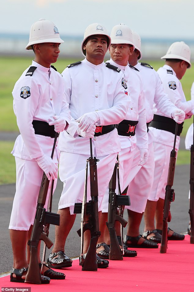 1729666799 544 King Charles and Queen Camilla touch down in Samoa Monarch