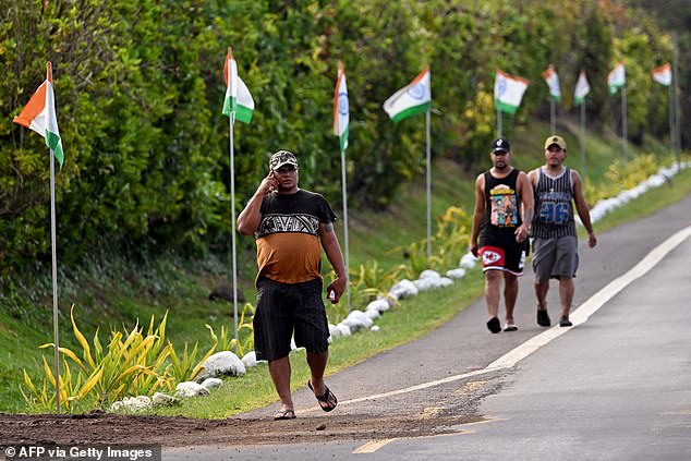 1729666847 168 King Charles and Queen Camilla touch down in Samoa Monarch