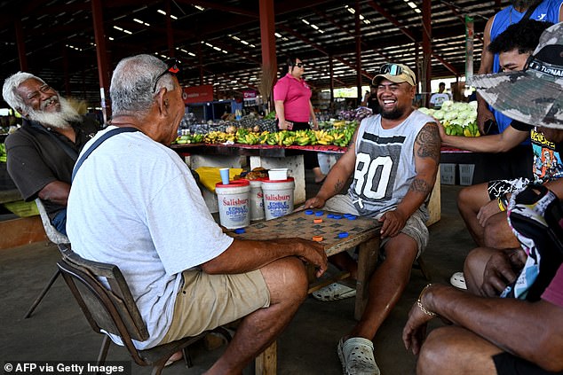 1729666856 872 King Charles and Queen Camilla touch down in Samoa Monarch