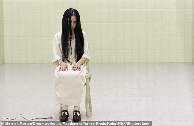 Daveigh Chase plays Samara Morgan in the 2002 horror film The Ring