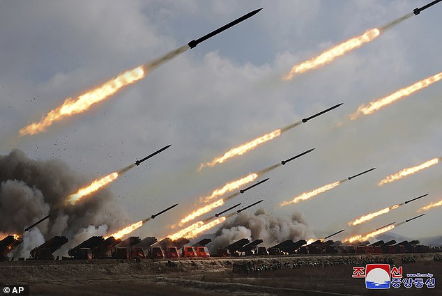 North Korea will practice artillery exercises at a secret location in March