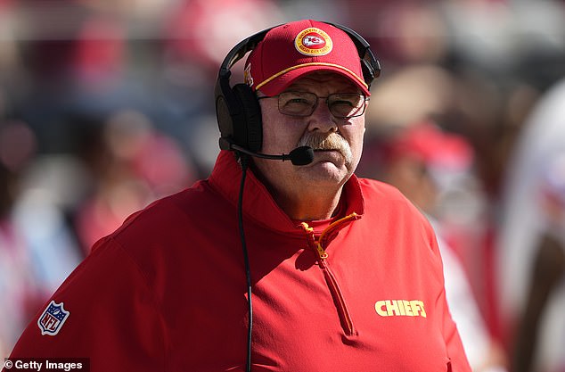 It's a huge step for Chiefs coach Andy Reid and the reigning Super Bowl champions