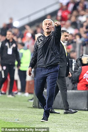 Mourinho left the Old Trafford club in 2018 after winning the Europa League and Carabao Cup