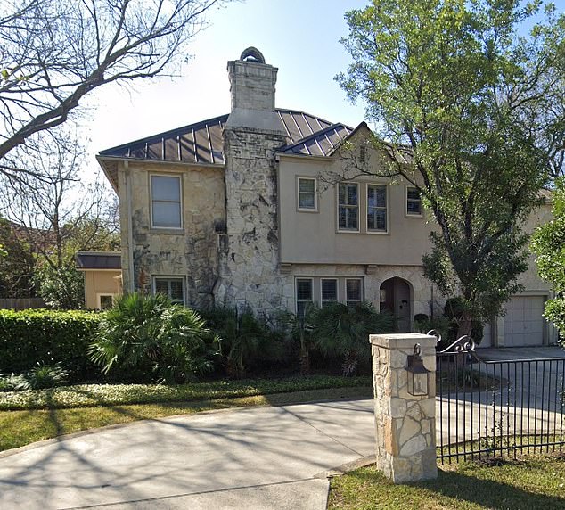 A thorough investigation has already taken place into the Olmos Park family's four-bedroom, five-bathroom home (pictured), worth an estimated $1.5 million.