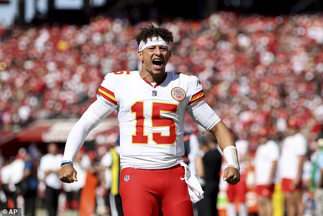 Mahomes broke free for an impressive 33-yard run near the end of the third quarter