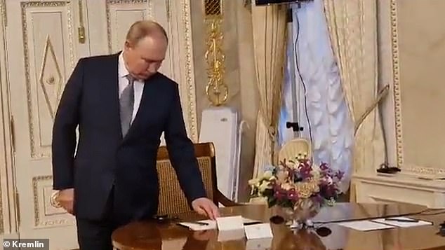 In 2023, he had to wait for Egyptian President Abdel Fattah el-Sisi when they met before the Russia-Africa summit in July that year.