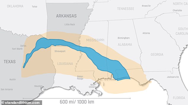 The Southwestern Formation is an area rich in oil and bromine deposits dating back to the Jurassic geologic period and extending from Texas to Florida.