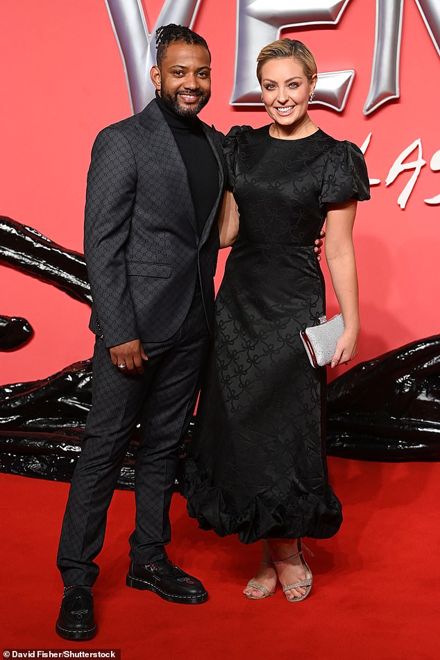 Strictly star JB Gill and his professional dance partner Amy Dowden looked glamorous as they hit the red carpet