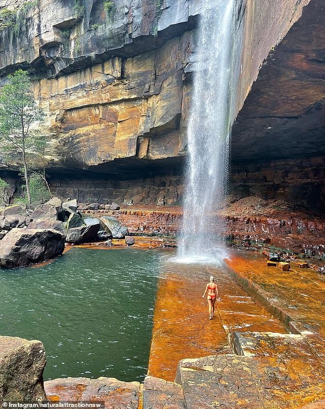 Sydneysiders hike to Gerringong Falls to take beautiful photos and get back to nature