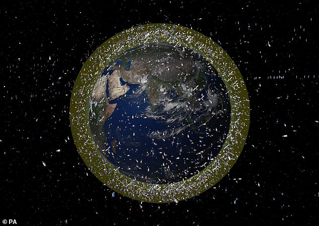 The debris from this explosion will add to the growing cloud of space debris surrounding our planet, increasing the risk of the debris falling back to Earth.