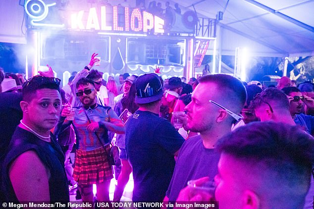 The indictment stated that Jalo searched the Phoenix Pride parade event (pictured) prior to last weekend's festivities. Maricopa County Attorney Rachel Mitchell said the boy had 