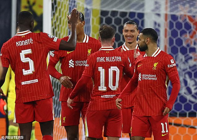 The Reds maintained their perfect start in the league with victory over the joint Bundesliga leaders