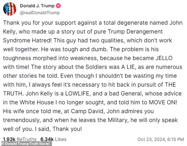 1729734020 50 Trump blasts LOWLIFE former top aide John Kelly over bombshell