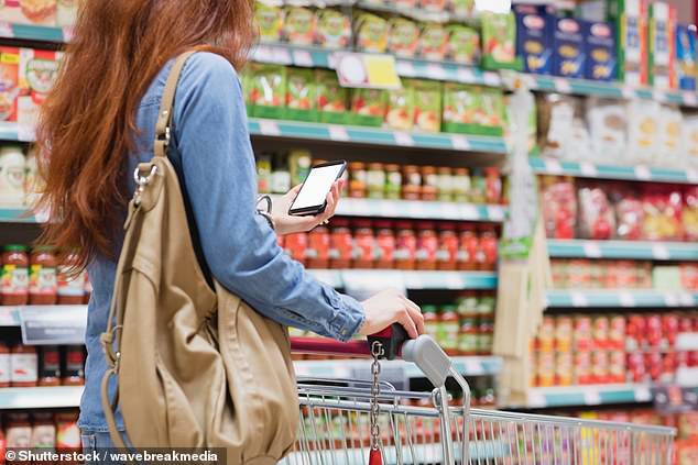 The angry shopper wrote that if she were underage she would deliberately steal large items 'just to prove her point' (stock image)