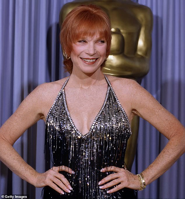 By 1989, Shirley had been a star for decades, first on Broadway and then in 1955 with her film career; pictured at the 1987 Oscars