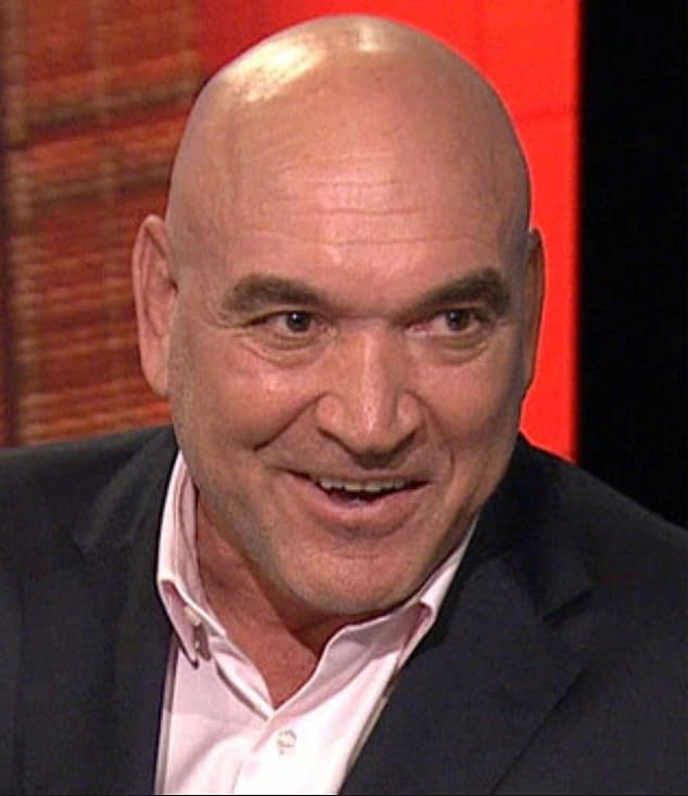 The 'Raging Bull' (pictured during a recent TV appearance) was also in the news for his clash with new Broncos coach Michael Maguire