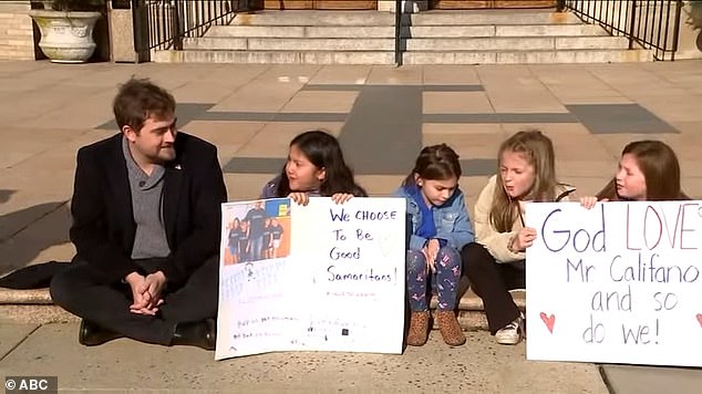 Many parents and community members rallied for Califano's recovery, and a petition was started on change.org, which has now collected nearly 29,000 signatures.