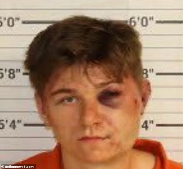 Hopper was later taken into custody, his mugshot showed him with a black eye and a swollen face, and he has been charged with first-degree murder in Shelby County.