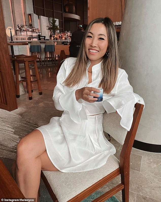 Ms Lu (pictured), who is also a panellist on the Channel Ten series 'Shark Tank', was shocked that the applicant failed to proofread the email before submitting his application