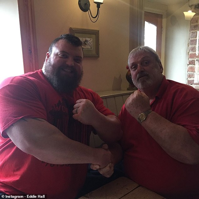 Eddie Hall was one of many people to pay tribute to Capes, citing him as an 'inspiration'