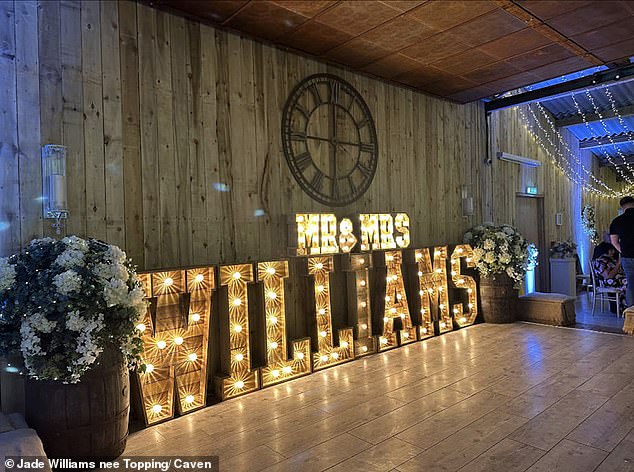 Williams was ordered to complete a 12-month community order, undergo 120 days of alcohol monitoring and was told to pay £150 compensation with £439 in costs (Picture: The Wedding Venue)