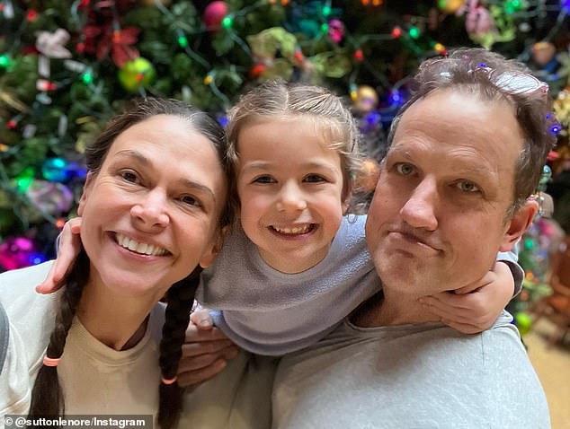 After years of struggling with fertility, Foster and Griffin adopted daughter Emily, now seven, in 2017