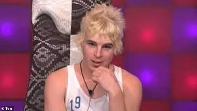 After finding fame with the raucous party in 2008, Corey starred in season eight of Big Brother Australia later that year (pictured)