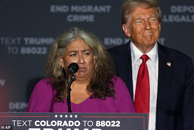 Romero was a guest when Trump spoke to a crowd of thousands of MAGA faithful in Aurora, Colorado, where he announced a brand new illegal migrant operation named after the city.