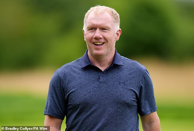 Club legend Paul Scholes was not exactly convinced by the erratic move