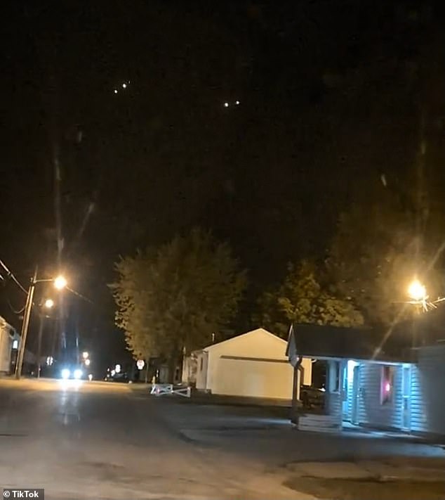 While it is unclear whether the bizarre radar return is related to the wave of strange lights in the sky the previous night, a seasoned UFO video analyst told DailyMail.com that Kokomo's citizens most likely saw military flares: Alejandro Rojas, a consultant from a technology start-up Enigma Labs