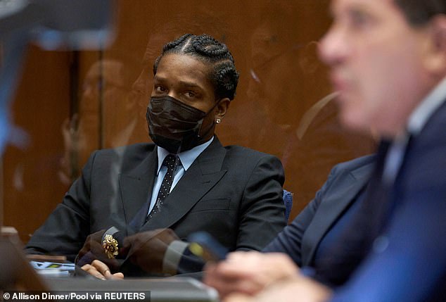 On January 8, A$AP (L, photo November 20) pleaded not guilty to two counts of assault with a semi-automatic firearm stemming from the 2021 shooting of his longtime friend A$AP Relli.