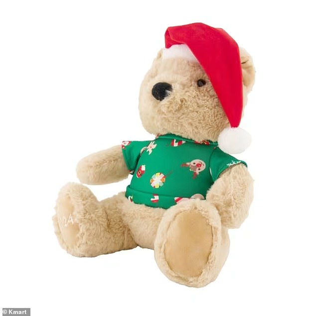 One of the cutest and most meaningful gifts this year, the super soft Kenzie bear is a special creation released every Christmas