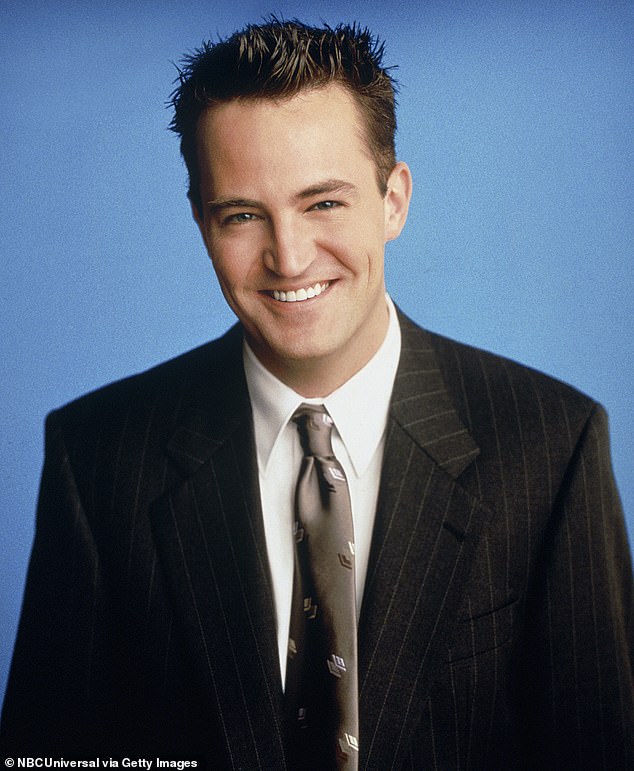 The Friends actor rose to fame playing Chandler Bing on the NBC sitcom from 1994 to 2004 and was found dead in his hot tub on October 28, 2023 at the age of 54; seen in 2006