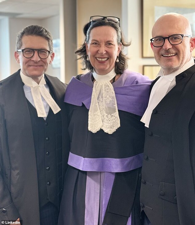 Judge Wass (pictured centre) was sworn in as a Judge of the District Court of NSW in April 2016