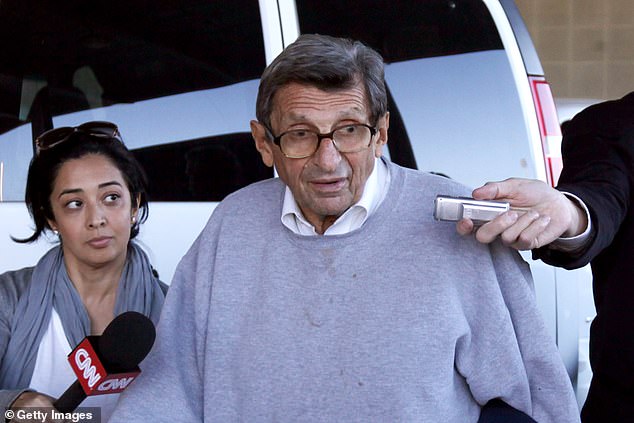 Joe Paterno was forced to leave Penn State due to his improper handling of claims against Sandusky