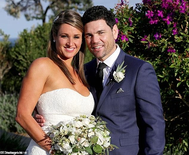 Lauren Bran married Andrew Jones (pictured on MAFS) on television in 2017, but left him hours later