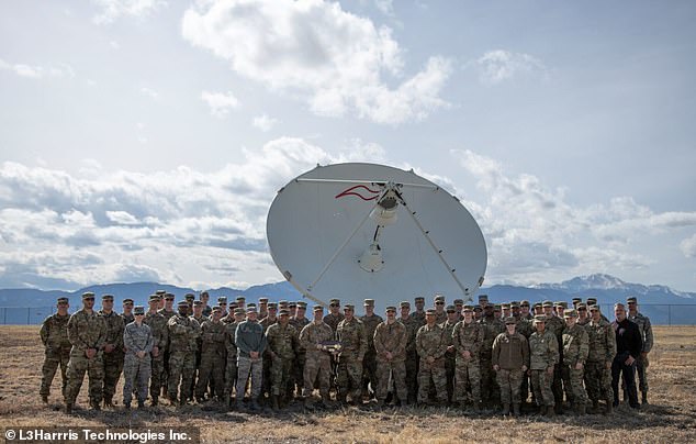 The 'Meadowlands' system uses a powerful beam on a radio signal to drown out enemy communications, disabling satellites during the onset of a conflict. It offers a rare insight into America's growing arsenal of space weapons designed to counter Russia and China